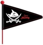 Bike Fashion Capt'n Sharky Fahrradwimpel (865154)