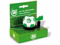 FANBIKE 2071300900 Glocke VFL Wolfsburg, weiß, 2 x 2 x 6 cm