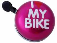 Liix Ding Dong Fahrradklingel I Love My Bike Pink