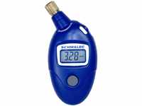 Schwalbe Druckmesser Airmax Pro Luftdruckmesser Fahrradzubehör, blau, 9,5 x 4,5 x 2