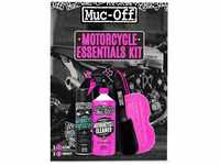 Muc-Off Basis Motorrad Pflegeset – Must-Have Motorrad Zubehör für Reinigung und
