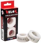 Velox Jante Felgenband, Baumwolle, 22 mm x 2 m, Wei&szlig;