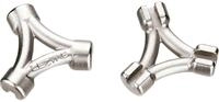 Lezyne Werkzeug Speichenschl&uuml;ssel CNC, Silber-Gl&auml;nzend, 1-ST-YSW-V106