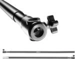 Walimex pro Teleskop Hintergrundstange 225-400 cm L&auml;nge bis 6 kg belastbar,