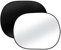 Bresser Fotostudio BR-3 Faltbarer Hintergrund (150x200 cm) schwarz/wei&szlig; | 2 in 1