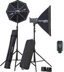 Elinchrom Flash el20839.2 &ndash; Komplette Studie Lite RX 4/4 Softbox, Schwarz Four