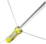 Albrecht GPA 27 CB-Stationsantenne - 1/2 Lambda Funkantenne aus Aluminium