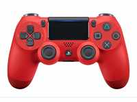 Playstation Sony DualShock 4 Controller 4, Schwarz, Rot – Zubehör für Videospiele