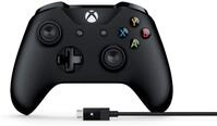 Microsoft Xbox One - Controller (13 Tasten, kabelgebunden) schwarz