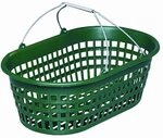 PANICK 1313602 Gartenkorb 15 kg oval gr&uuml;n Kunststoff