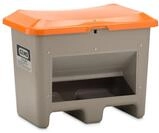 CEMO 10568 GFK-Streugutbeh&auml;lter mit Entnahme&ouml;ffnung und integrierten Staplertasche,