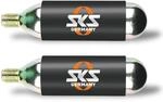 SKS GERMANY CO2 Kartusche 16g mit Gewinde 2er-Set (Luftkartusche, Fahrradzubeh&ouml;r zum