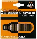 SKS GERMANY CO2 Kartusche 16g ohne Gewinde 5er-Set