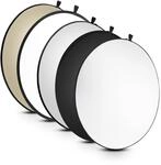 Walimex 5in1 Faltreflektor Set 107 cm (inkl. Transporttasche) wavy