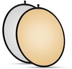 Walimex Pro Faltreflektor - &Oslash; 107 cm - goldfarben und silberfabren - inkl.