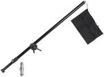 Walimex pro Galgen mit Beschwerungstasche ausziehbar 120-220 cm schwarz, Teleskoparm