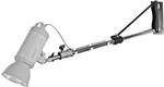 Walimex pro Wand-Lampenstativ 120-215 cm &ndash; schwarz &ndash; 1200 x 250 x 80 mm &ndash; Max.