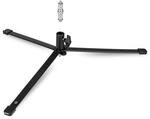 Walimex pro Boden Lampenstativ BL-K 12 cm mit 15 kg Tragkraft, Bodenstativ mit 5/8