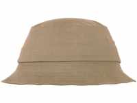Flexfit Cotton Twill Bucket Hat - Unisex Anglerhut für Damen und Herren, einfarbig,