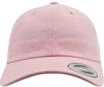 Flexfit Unisex 6245CM-Low Profile Cotton Twill Kappe, Rosa,Einheitsgr&ouml;&szlig;e