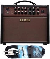 Boss Acoustic Singer Live LT Verst&auml;rker + keepdrum Klinken-Kabel 3m