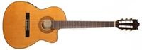 IBANEZ Konzertgitarre mit Cutaway 6 String - Amber High Gloss (GA5TCE-AM)