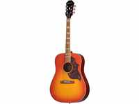 Epiphone Hummingbird Pro Solid Top Akustische/Elektrische Gitarre (Fichten und