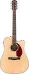 Fender CD 140SCE Acoustic Electric Guitar Dreadnaught Natural withHardshell Case