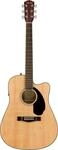 Fender CD-60SCE Dreadnought Elektroakustikgitarre, nat&uuml;rlich, Inklusive kostenloser