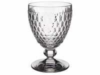Villeroy und Boch Boston Wasserglas, hochwertiges Kristallglas mit ausdrucksstarkem
