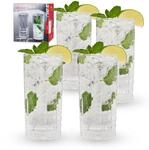 Spiegelau Longdrinkgl&auml;ser 4er Set, 350 ml, Perfect Serve, 4500179, Cocktailgl&auml;ser