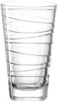Leonardo Vario Struktur, Becher gro&szlig;, Longdrinkglas, klar, 280 ml, 019450