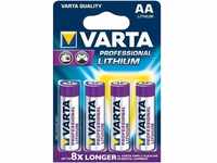 VARTA Lithium AA Mignon LR6 Batterien (4er Pack) - ideal für Digitalkamera...