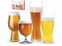 Spiegelau 4-teiliges Bier-Verkostungs-Glas-Set, Bier-Tasting-Set, Biergläser,