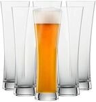 SCHOTT ZWIESEL Weizenbierglas Beer Basic 0,5 l (6er-Set), geradlinige...