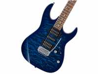 Ibanez GIO RG Series GRX70QA-TBB - Electric Guitar - Transparent Blue Burst