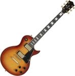 Rocktile Pro L-200OHB E-Gitarre - Korpus: Mahagoni - 2 Humbucker Tonabnehmer -