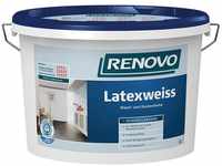 Latexweiss Latexfarbe 5 L Seidenglänzend Renovo Wand Deckenfarbe