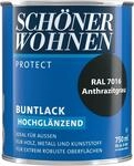Profidur 750 ml Buntlack RAL 7016 Anthrazitgrau Hochgl&auml;nzend Sch&ouml;ner Wohnen