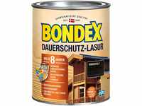 Bondex Dauerschutz Lasur Ebenholz 0,75 L für 10 m² | Hoher Wetter- und...