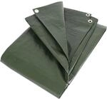 PolyTarp PE-Abdeckplane - Gewebeplane - 210 g/m&sup2; - gr&uuml;n 6,0 m x 10 m