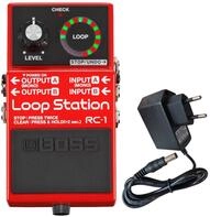 Boss RC-1 Loop Station Looper-Pedal + keepdrum Netzteil 9V