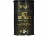 Vivani Hot Chocolate" Trinkschokolade Pur 280g, 1er Pack (1 x 280 g) - Bio