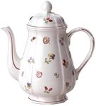 Villeroy und Boch - Petit Fleur Kaffeekanne, Porzellankanne aus Premium Porzellan mit