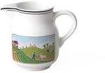 Villeroy und Boch Design Naif Milchk&auml;nnchen, 250 ml, H&ouml;he: 9cm, Premium Porzellan,