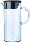 Stelton Wasserkanne EM77 - K&uuml;hlschrank-Kanne mit Deckel, Griff, Eisw&uuml;rfelfilter -