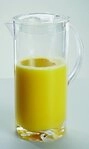APS 10775 Saft- / Wasserkanne, &Oslash; 12 cm, H: 26 cm, 2 Liter, MS, transparent