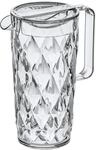 Koziol CRYSTAL Pitcher, 1,6 l, Karaffe f&uuml;r Wasser, Eis-Tee, Saft & Limonaden, mit