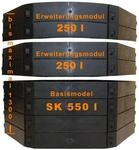 KHW Komposter Schnellkomposter 550 L, Grundvariante, schwarz