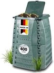 GARANTIA Thermo-Star Komposter 400 Liter gr&uuml;n Komposter Garten